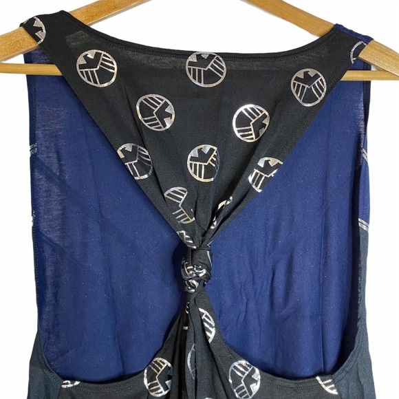 Marvel Black Widow Knot Back Tank Top Cosplay Extra Large XL Fandom Comic - Picture 10 of 14